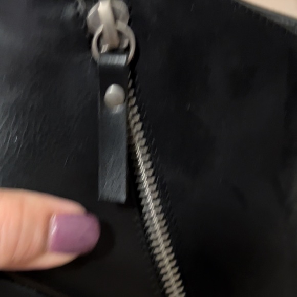 NWT Side zip heeled bootie Black 7.5 standard width - Picture 9 of 10